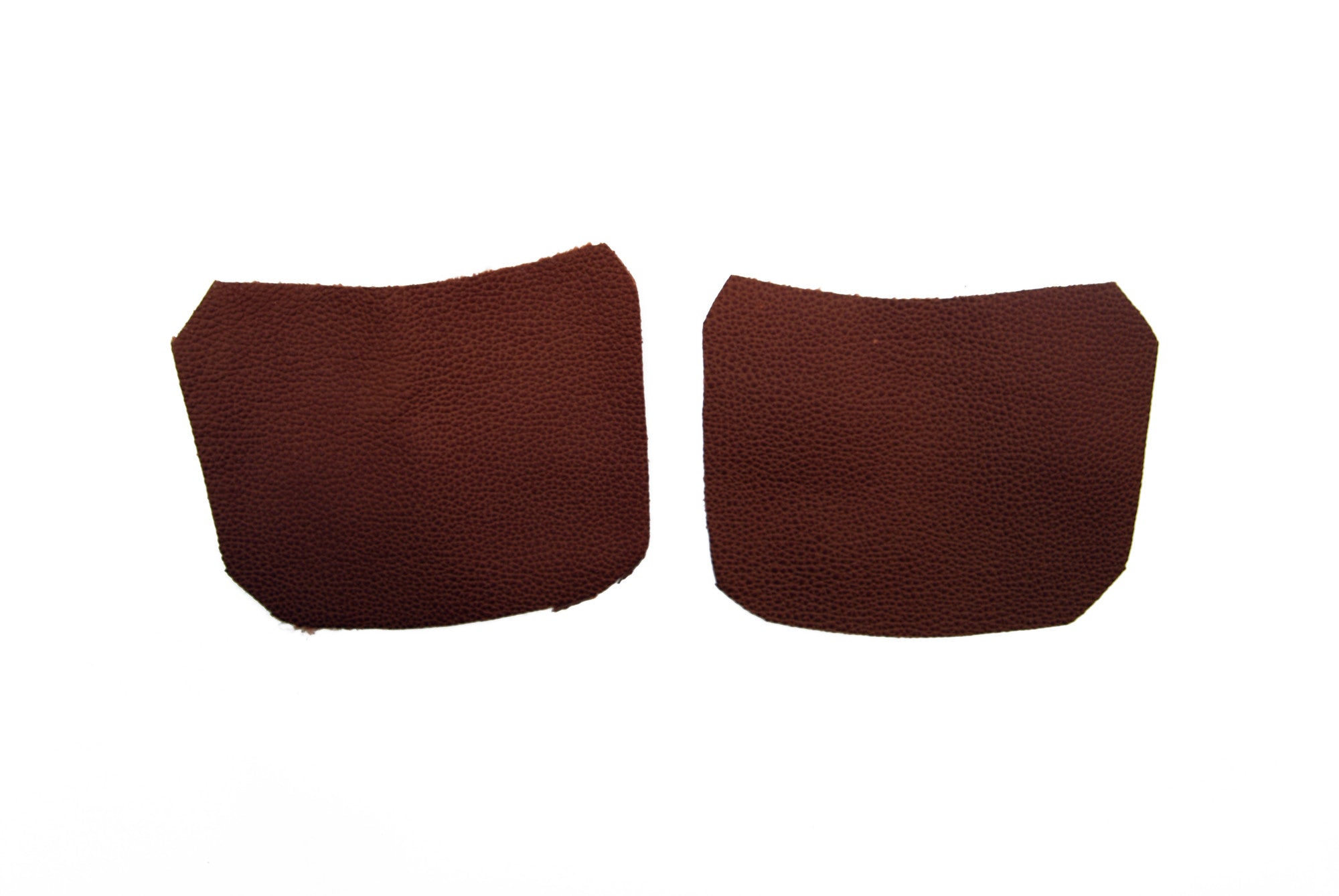 Centre pillar trimming lower part dark brown leather R+L Citroën ID/DS