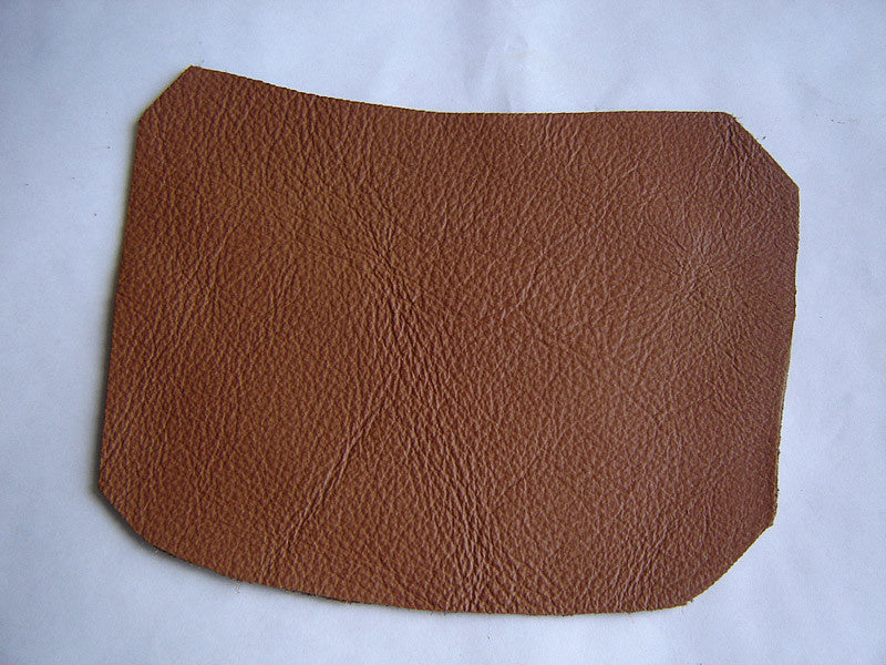 Centre pillar trimming lower part light brown leather R Citroën ID/DS