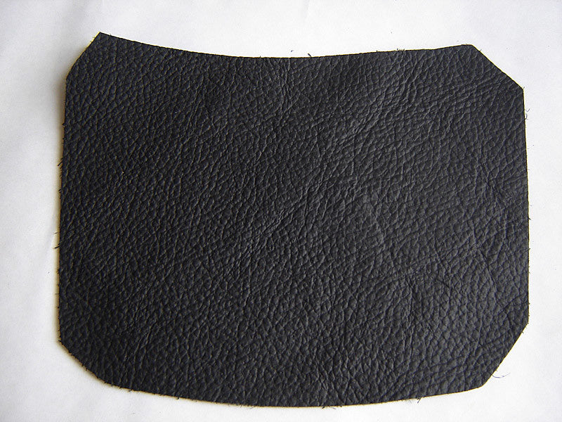 Centre pillar trimming lower part black leather L Citroën ID/DS