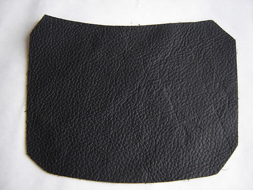 Centre pillar trimming lower part black leather L Citroën ID/DS