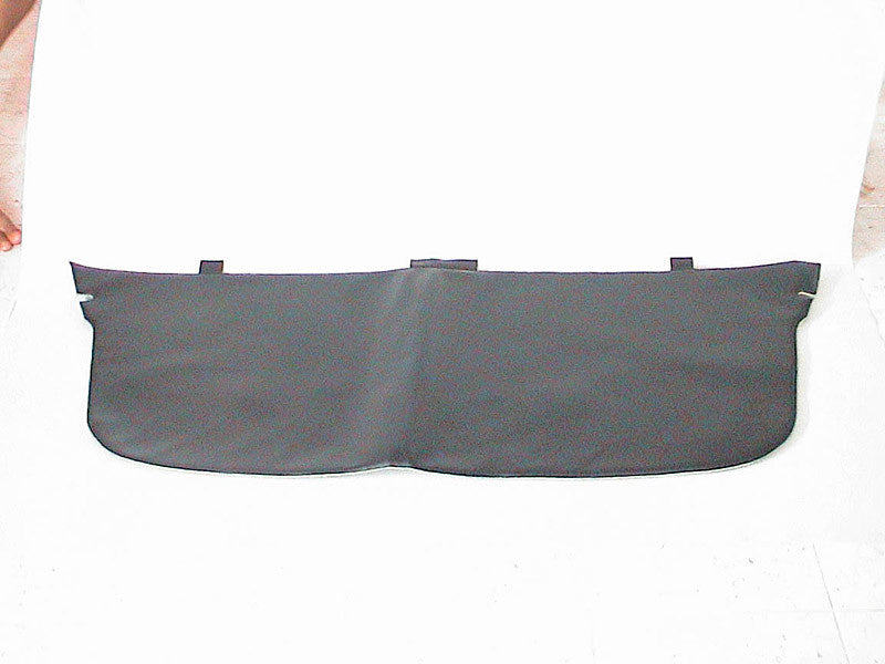 Trimming for rear window shelf with foam improved size! black leatherette Citroën ID/DS