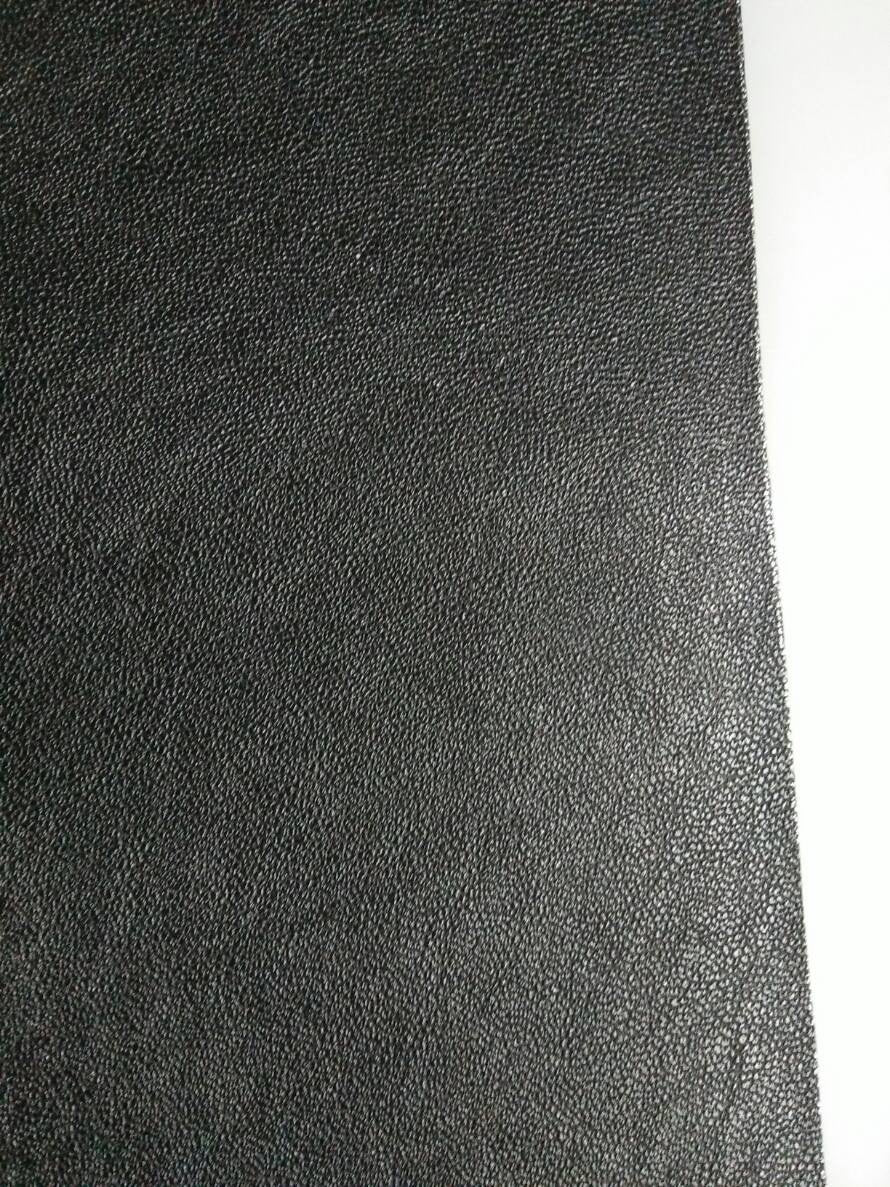 Centre pillar trimming R+L black leatherette Citroën ID/DS
