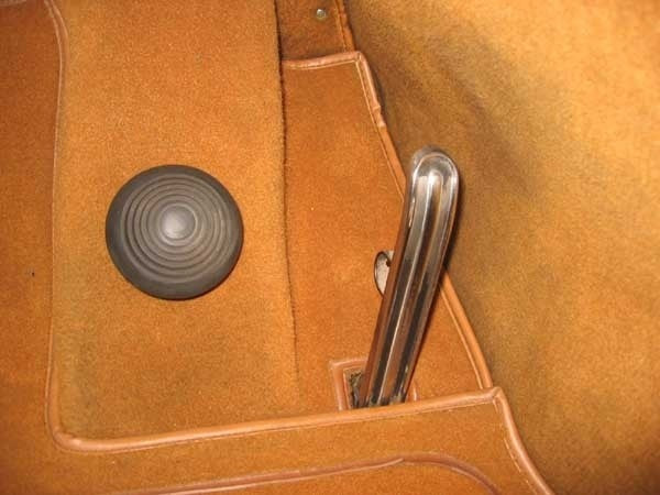 Pedal rubber of brake (round mushroom) Citroën ID/DS
