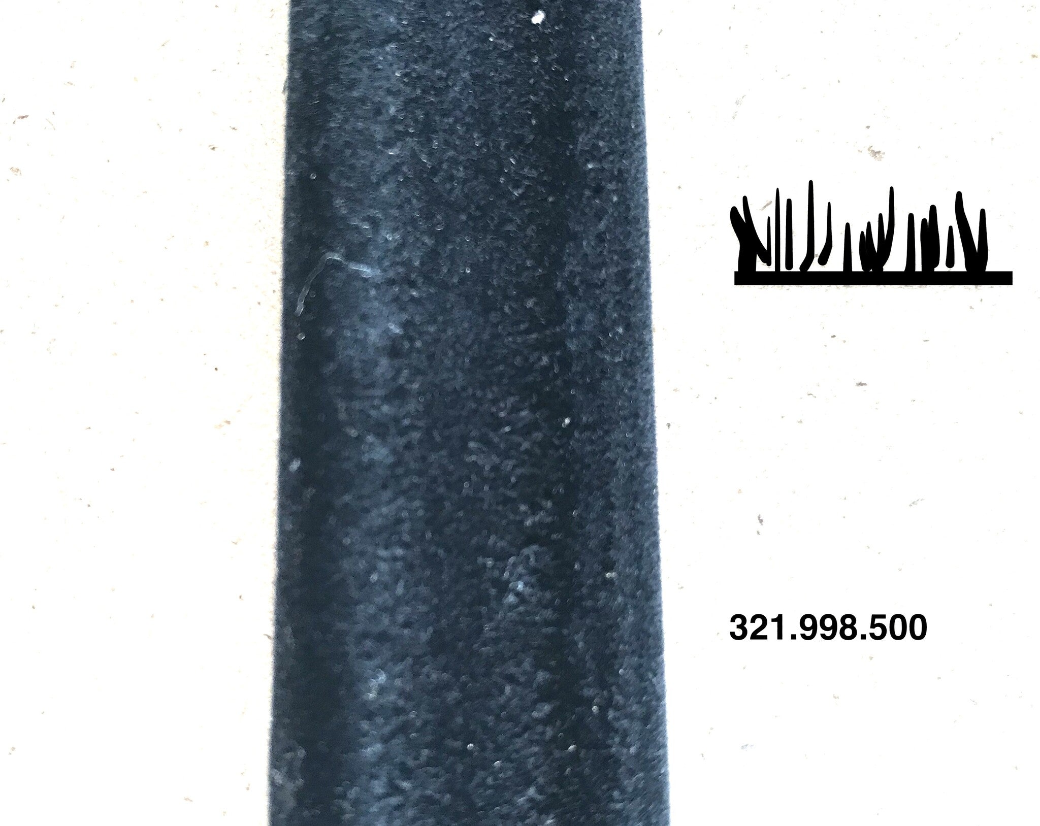 322.998.500: Window rubber set for the insides of the 4 doors, DS/ID.