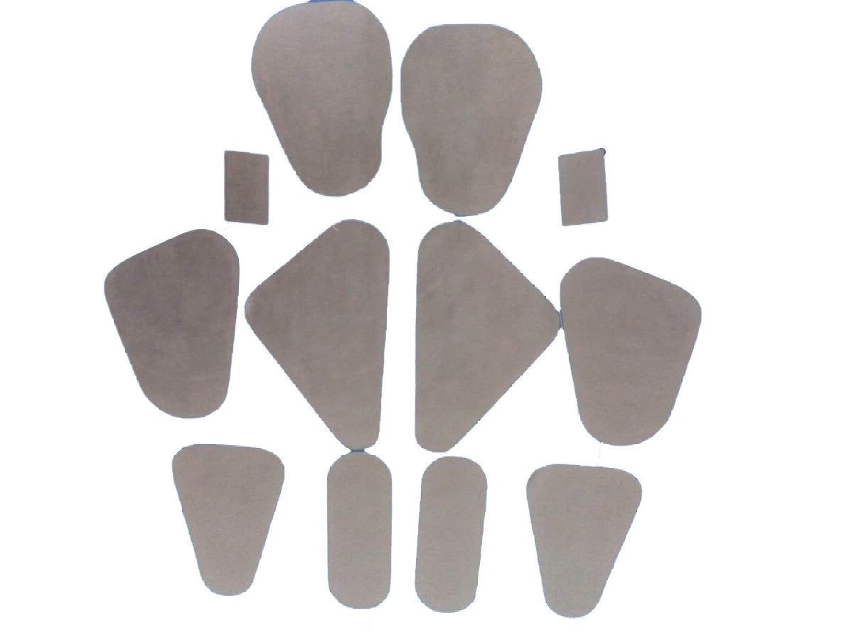 Set of platic sheets for inside of doors under door panel(12 pre-cut sheets in the correct shape for 4 doors) Citroën ID/DS