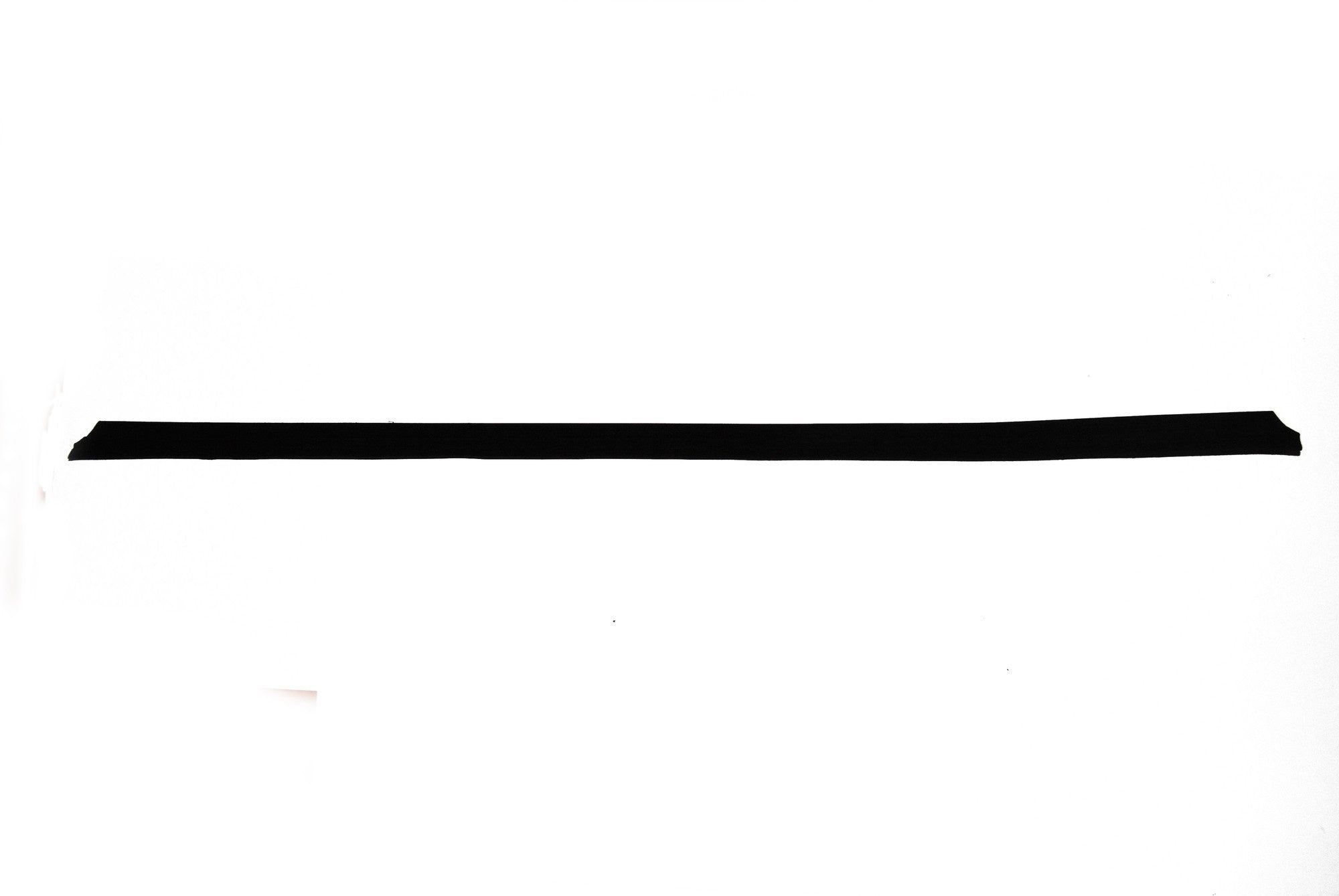Weather strip for the exterior front door window normal metal Citroën ID/DS