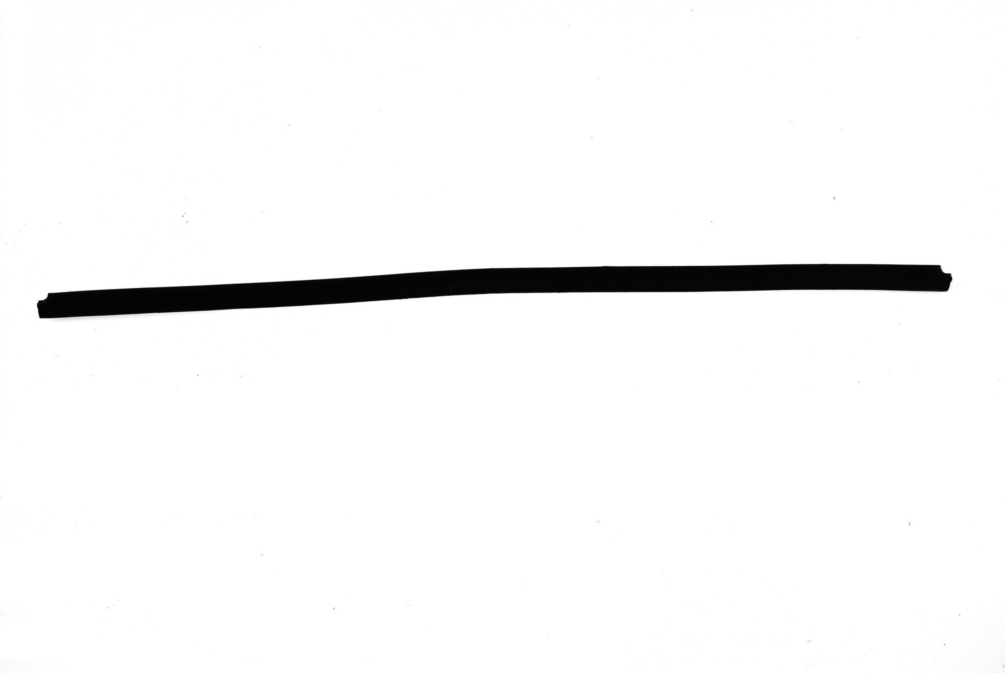 Weather strip for the exterior rear door windownormal metal Citroën ID/DS