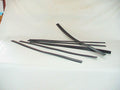 Rubber (with metal rod) set [6] for doors and rear fender (L 700) Citroën ID/DS