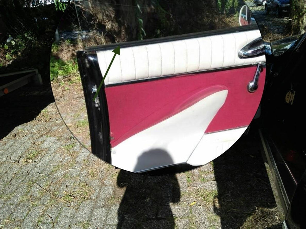 Window rubber inside rear door Citroën ID/DS