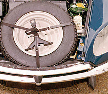 Spare tyre fixation strap cotton Citroën ID/DS