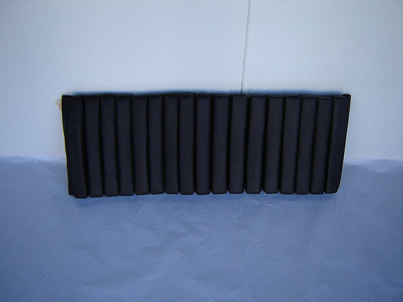 Rear bench cover part 1 inner part of seat (17 bars) black leather Citroën SM