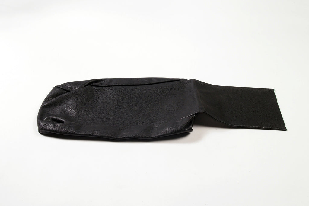Rear bench cover part bag part of the armrest black leather Citroën SM