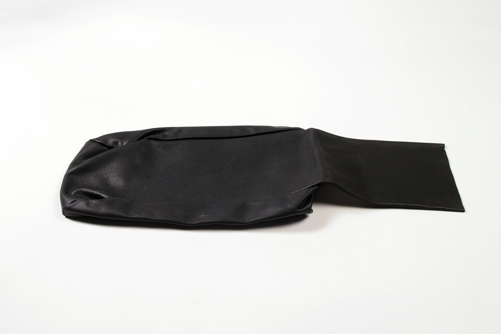 Rear bench cover part bag part of the armrest black leather Citroën SM