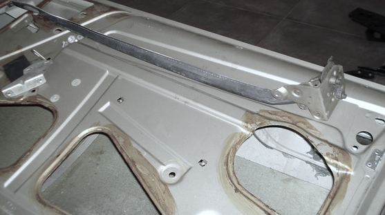 Set of platic sheets for inside of doors under door panel(20 pre-cut sheets in the correct shape for 1 car) Citroën SM