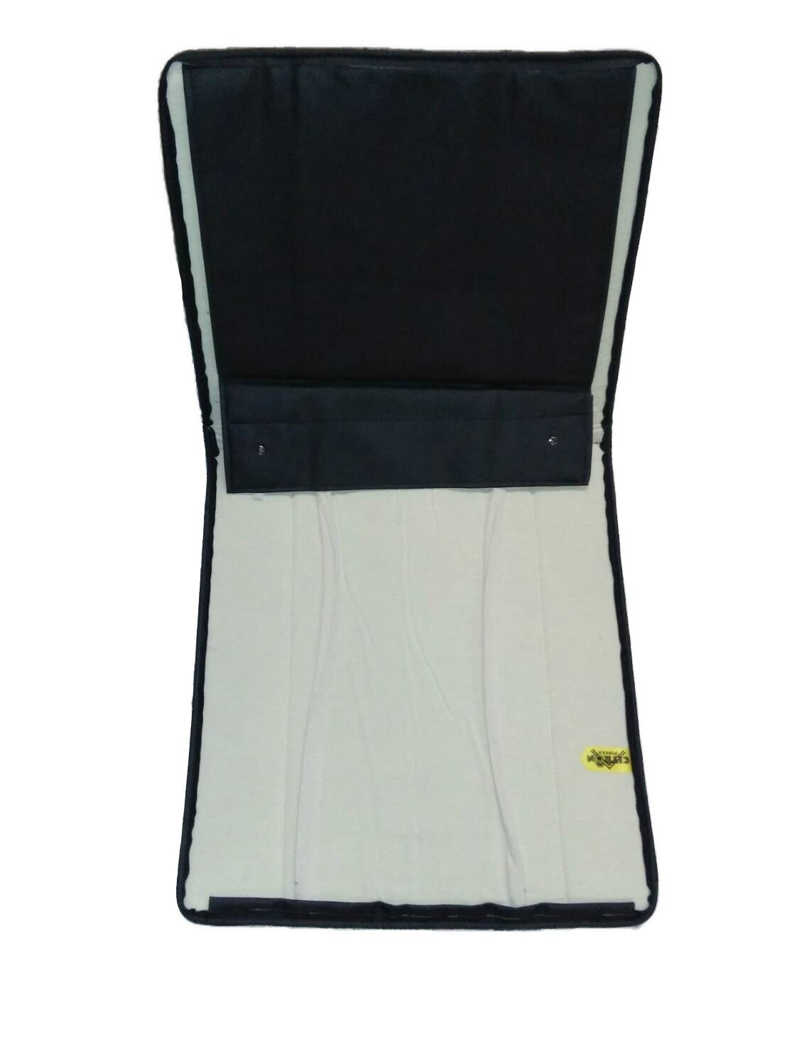 Original seat cover set for front seat in black leatherette years '50 '60 Citroën 2CV