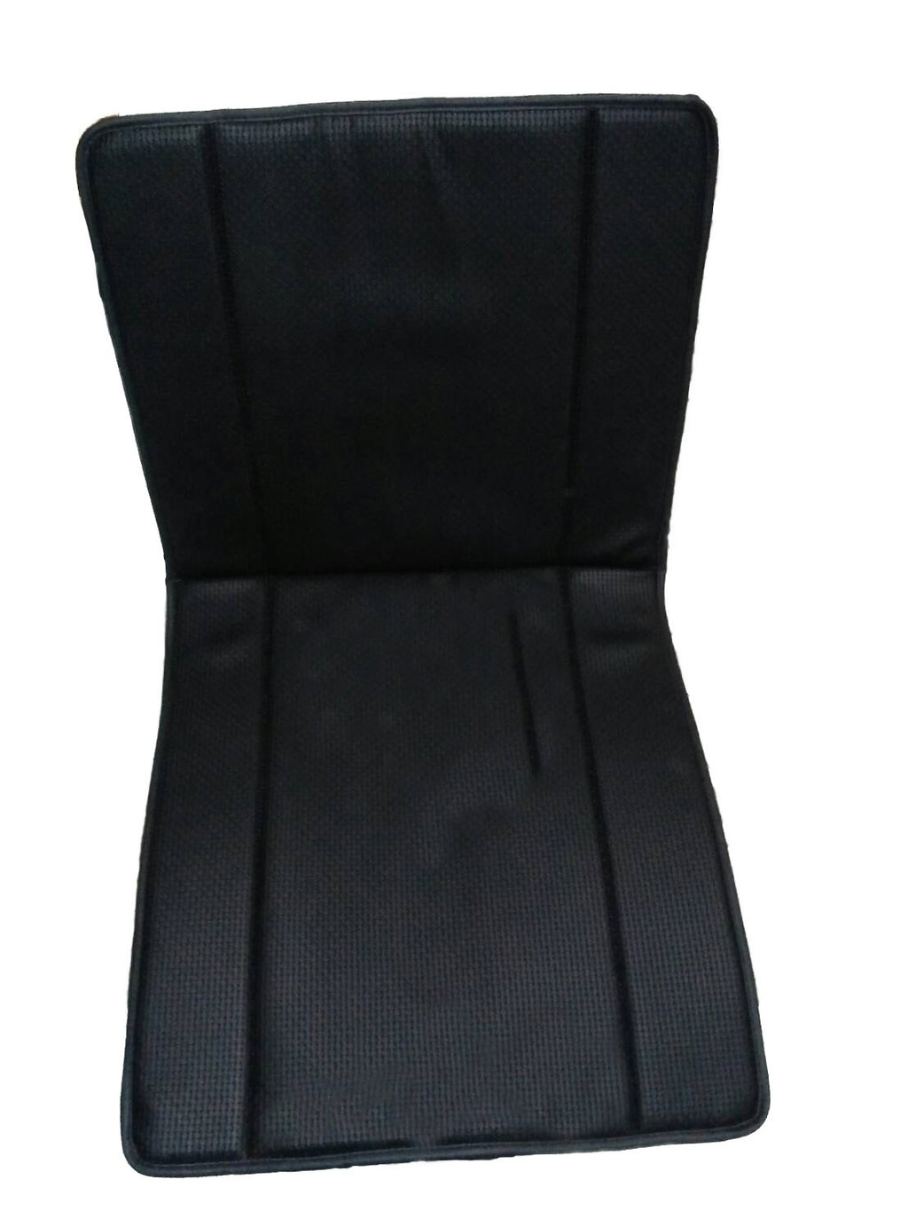 Original seat cover set for front seat in black leatherette years '50 '60 Citroën 2CV