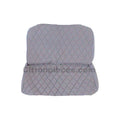 Original seat cover set for rear bench in gray cloth Charleston Citroën 2CV