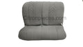 Original seat cover set for rear bench in gray cloth with old Citroën logo Citroën 2CV
