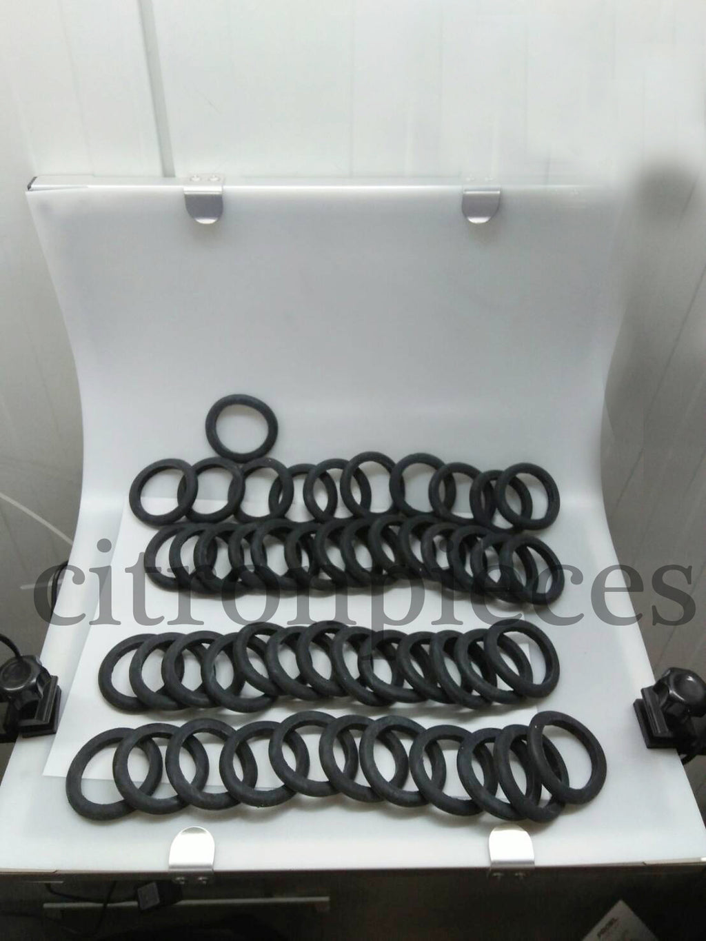 Set of 50 spring rubbers NOT INCLUDING METAL HOOKS for rehabilitating one front seat Dyane/Ami6/HY Citroën 2CV