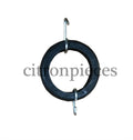 Set of 44 opspanrubbers INCLUSIEF HAKEN voor 1 voorstoel of 1/2 bank Dyane/Ami6/HY Citroën 2CV