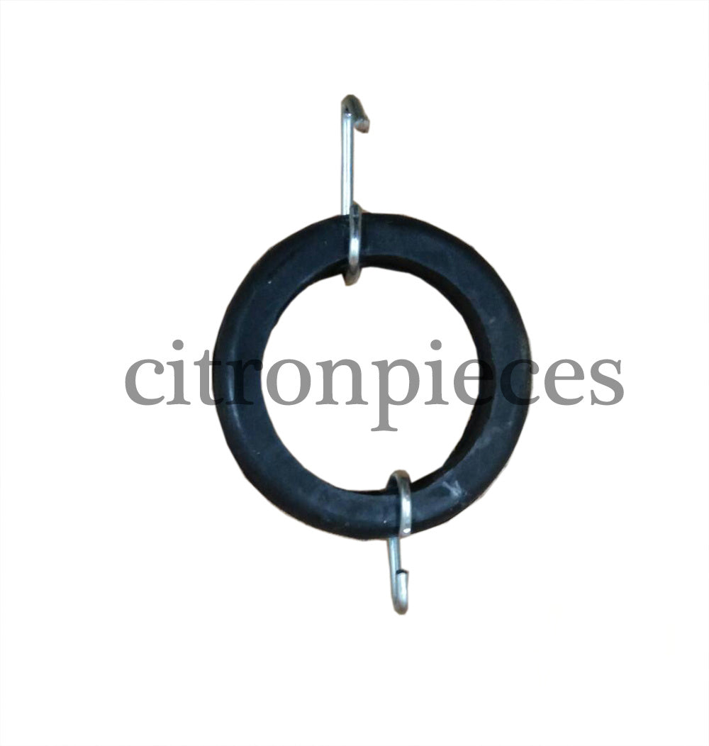 Set of 44 opspanrubbers INCLUSIEF HAKEN voor 1 voorstoel of 1/2 bank Dyane/Ami6/HY Citroën 2CV
