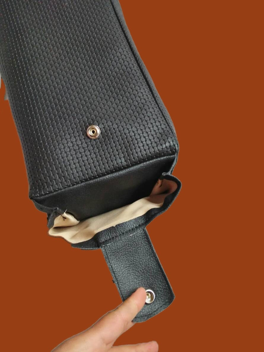 Central armrest black pvc for Dyane Ami Visa etc Citroën 2CV