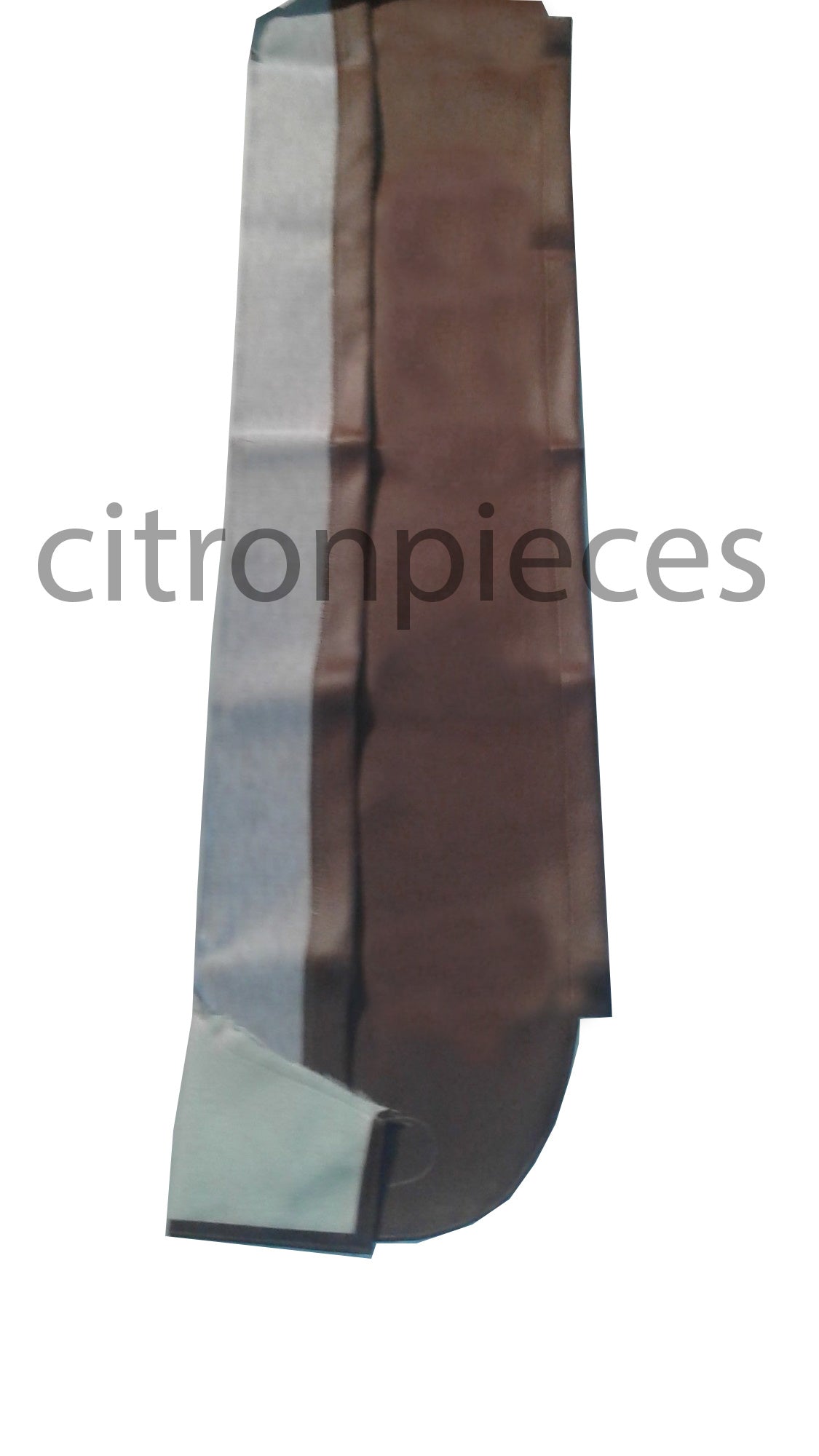 Trimming for rear window shelf brown leatherette Citroën 2CV