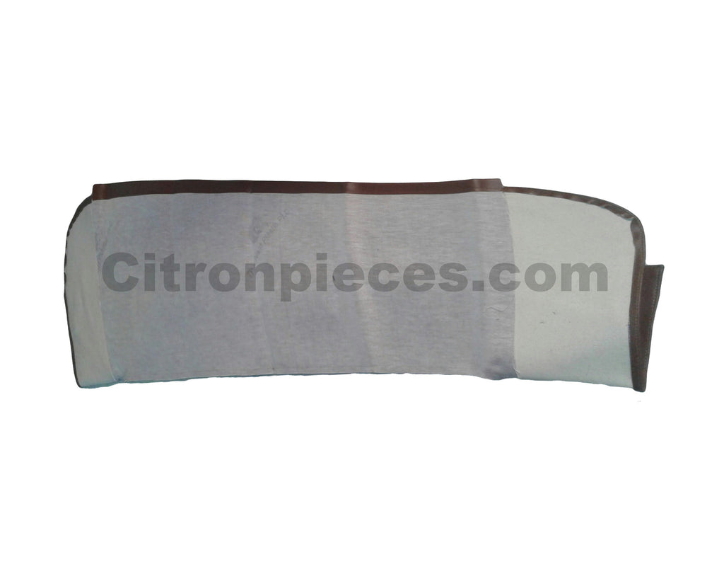 Trimming for rear window shelf brown leatherette Citroën 2CV