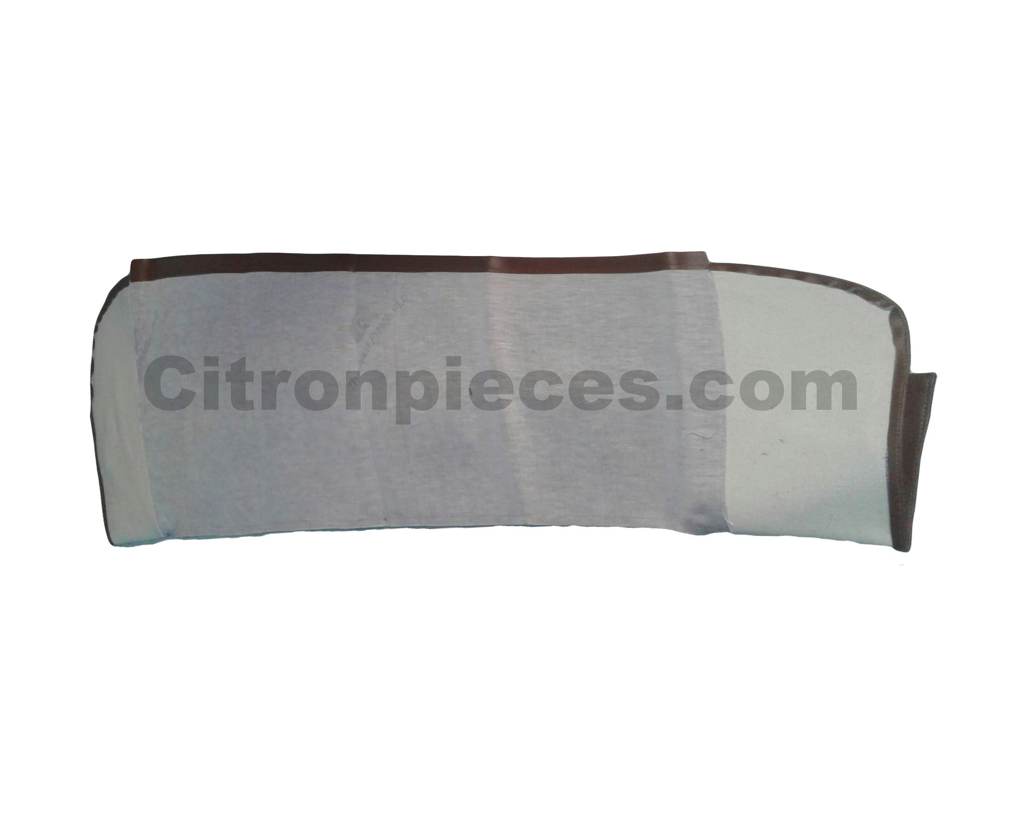 Trimming for rear window shelf brown leatherette Citroën 2CV