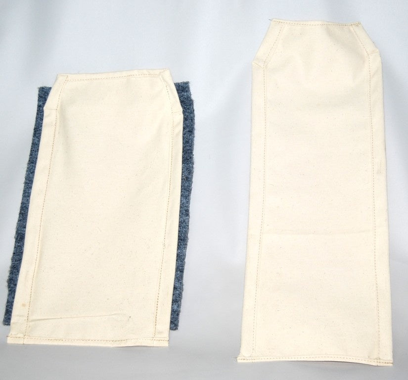 2 cloth material spring fixition pads for the front seat Citroën HY