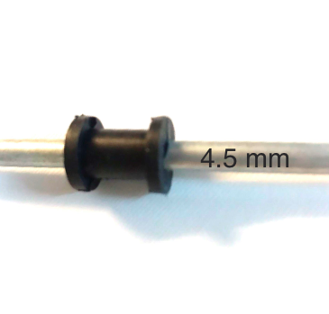Protective rubber for hydrolic tube  4,5 mm