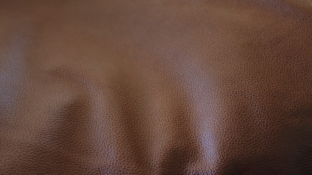 Original front seat cover brown leather (seat back closing panel and head rest cover) Citroën SM