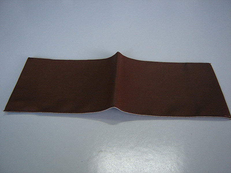 Cover made of dark brown leather for instruction manual (145 x 190) Citroën Accessoire
