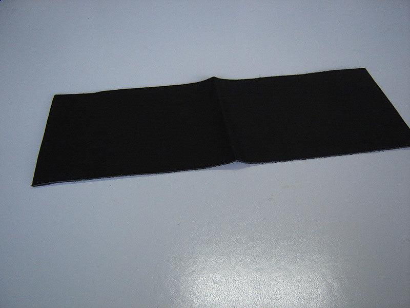 Umschlag aus schwarzem Leder für Bedienungsanleitung (145 x 190) Citroën Accessoire