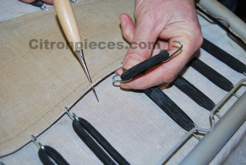 awl 6 cm long, for upholstery work