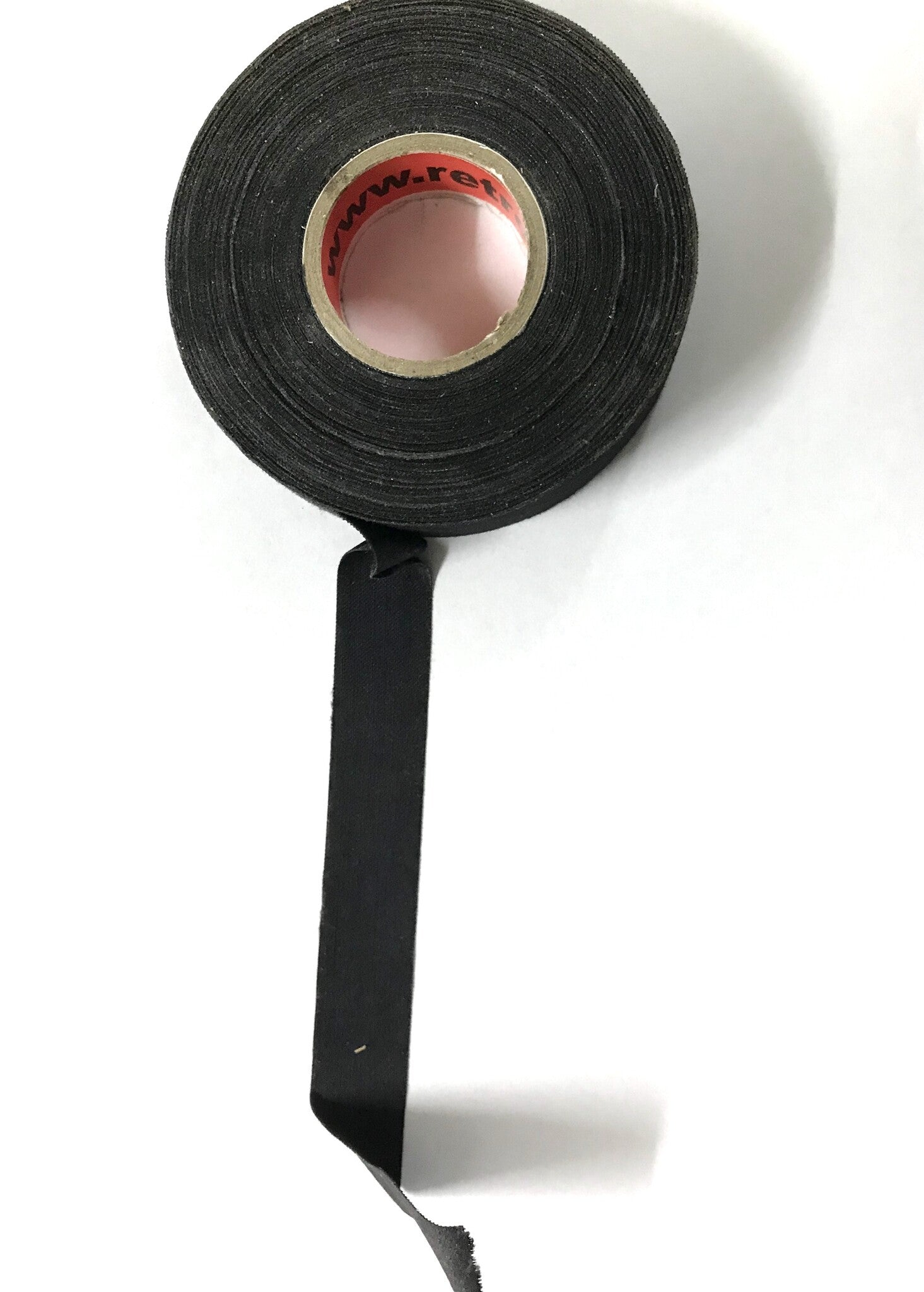 Gewebeklebeband (schwarz) zur Reparatur von Elektrokabeln [25M]