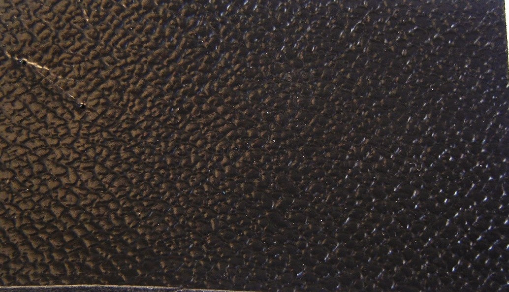 Floor cover [5 mm] black leatherette (price per meter width +/- 150M)