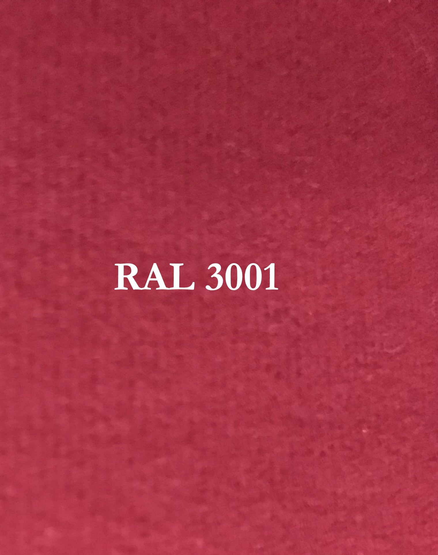 Cloth sample, bright red with 3 mm of foam. Color code Ral 3001