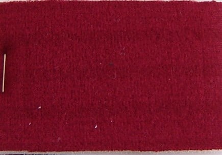 Stoff Rot Farbe gestreift Pallas + 3 mm Schaumstoff (Preis pro Meter Breite +/- 150 M)