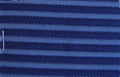 Blauer Stoff `Bayadère` (gestreift) (Preis pro Meter Breite +/- 150 M)