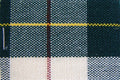 Green cloth scottish pattern (price per meter width +/- 150 M)
