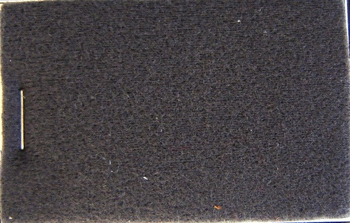 grauer Stoff (dunkel) + 3 mm Schaumstoff (Preis pro Meter Breite +/- 150 M)