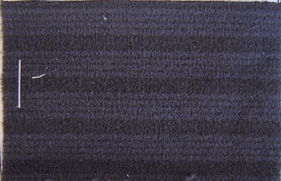 Stoff grau (dunkel) gestreift Pallas (Preis pro Meter Breite +/- 150 M)