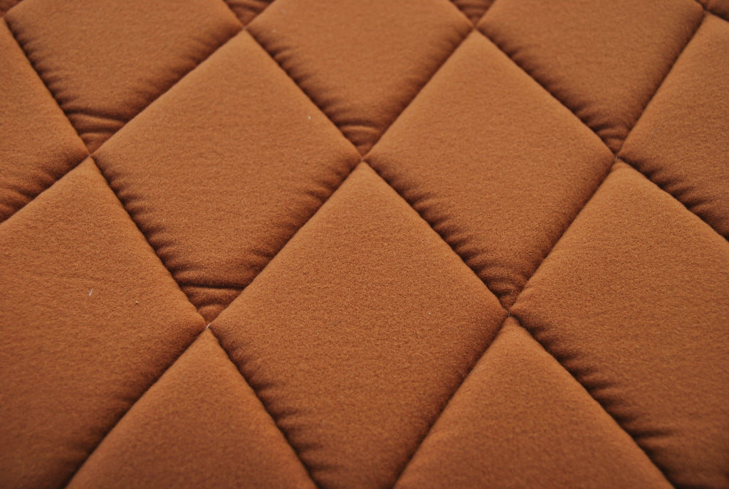 Original seat cover set for front R seat (2 round angles) in gold color cloth Charleston Citroën 2CV