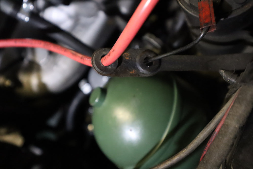 Rubber grommet for the tank of the Windscreen washer installation / rubber for spark plug cable to ignition coil, Citroën ID/DS./SM Citroën
