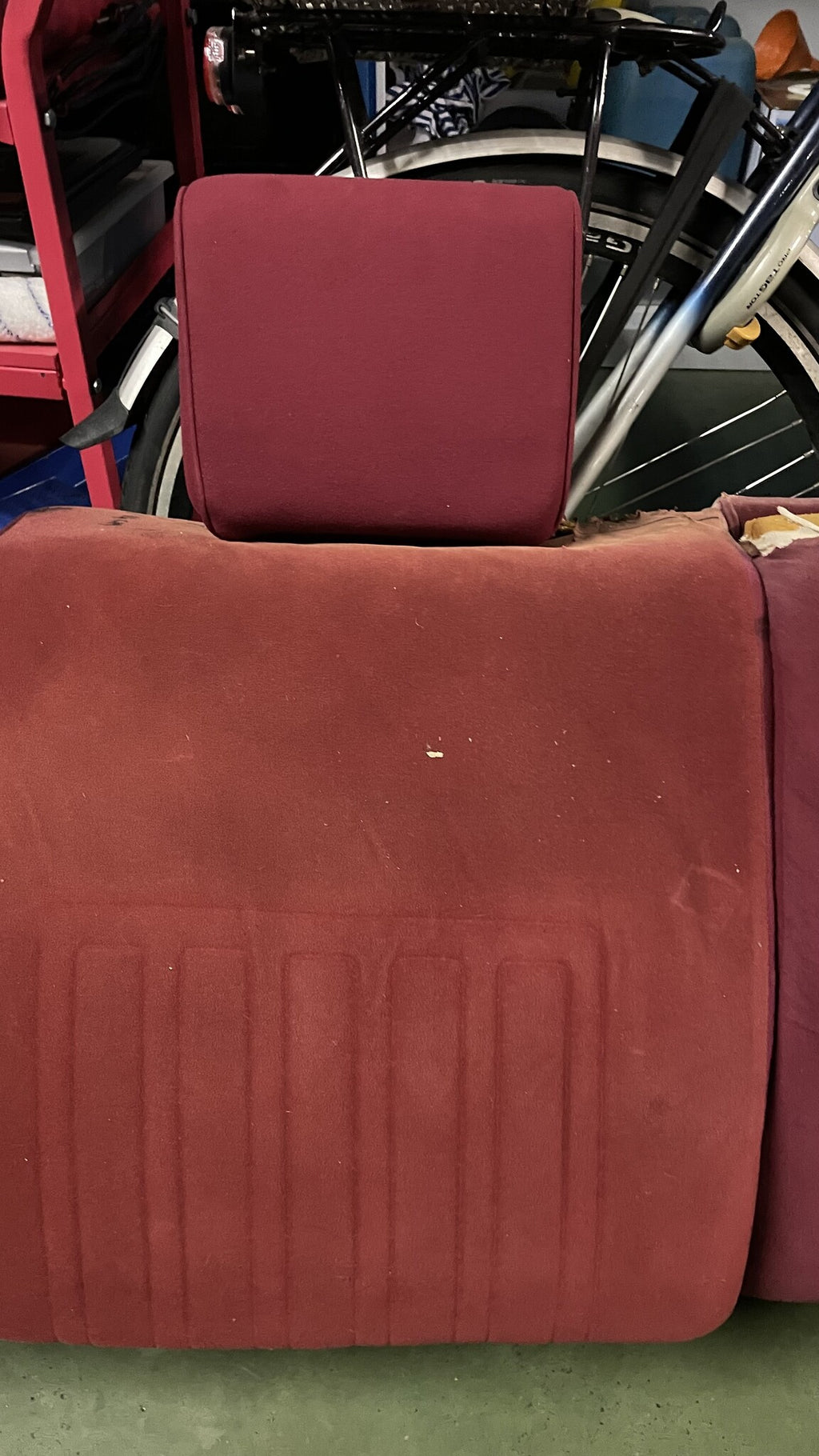 Kopfstützenrahmen, insgesamt 4 Rohre, für Rücksitz ID/DS