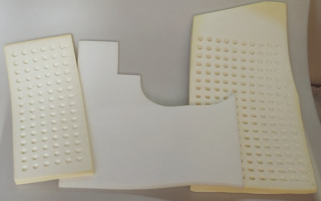 Set of foam pieces for under front mat Citroën ID/DS