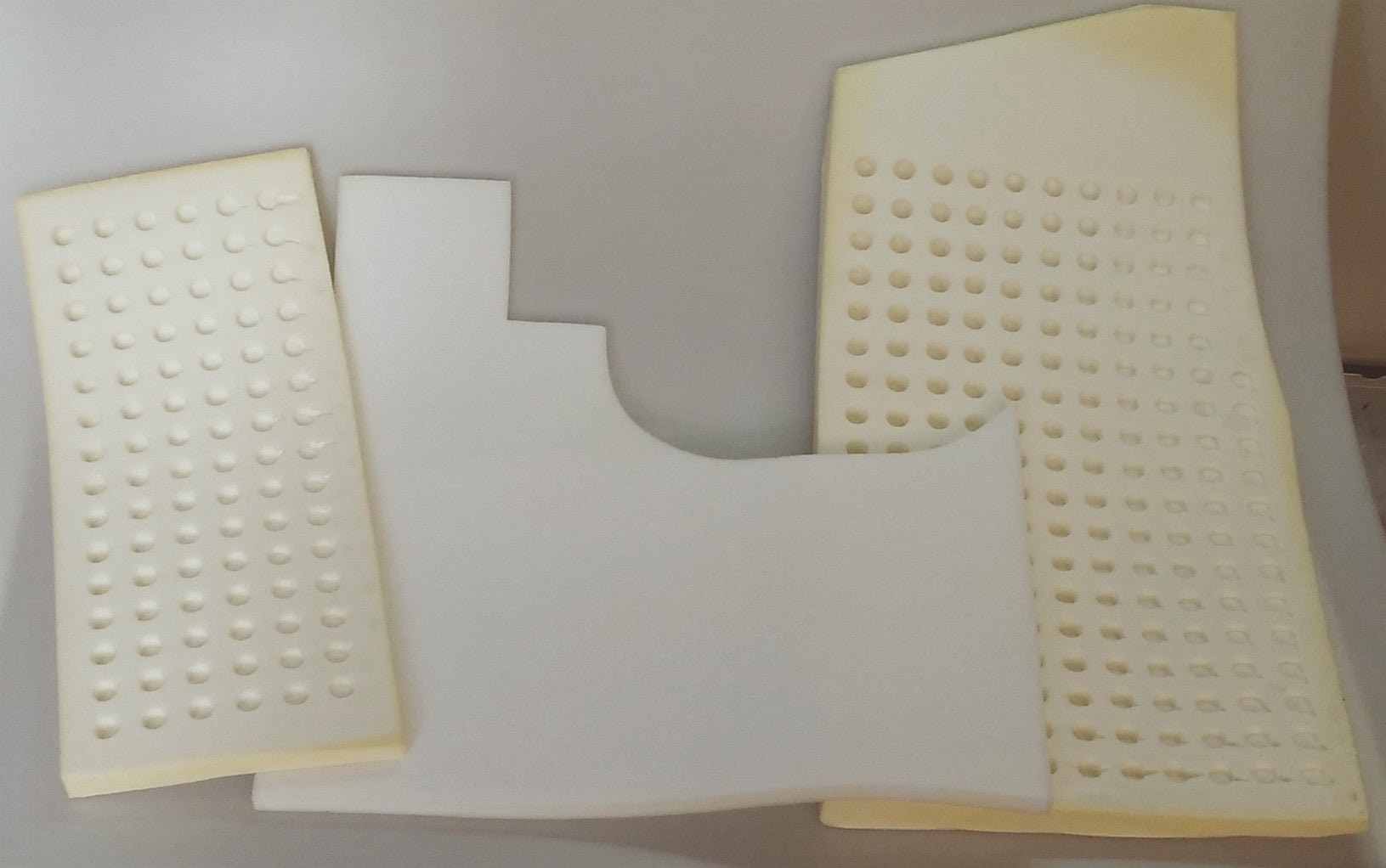 Set of foam pieces for under front mat Citroën ID/DS