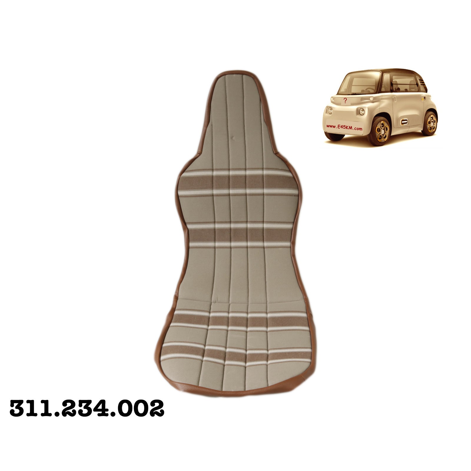 Seat cover (Citroen Ami E / Opel Rocks E) #311.234.002