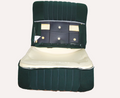 Front seat half mounted pallas 70-73 green cloth Citroën ID/DS